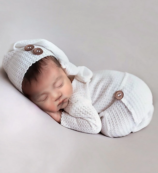 Dodatek za fotografiranje novorojenčkov - BEL KOMPLET